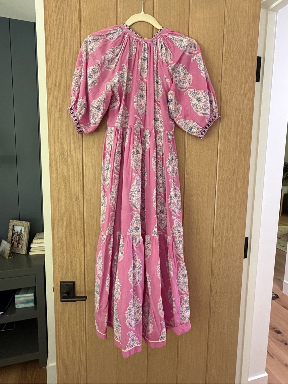 Matta Pink Printed Midi Dress - Picture 2 of 5
